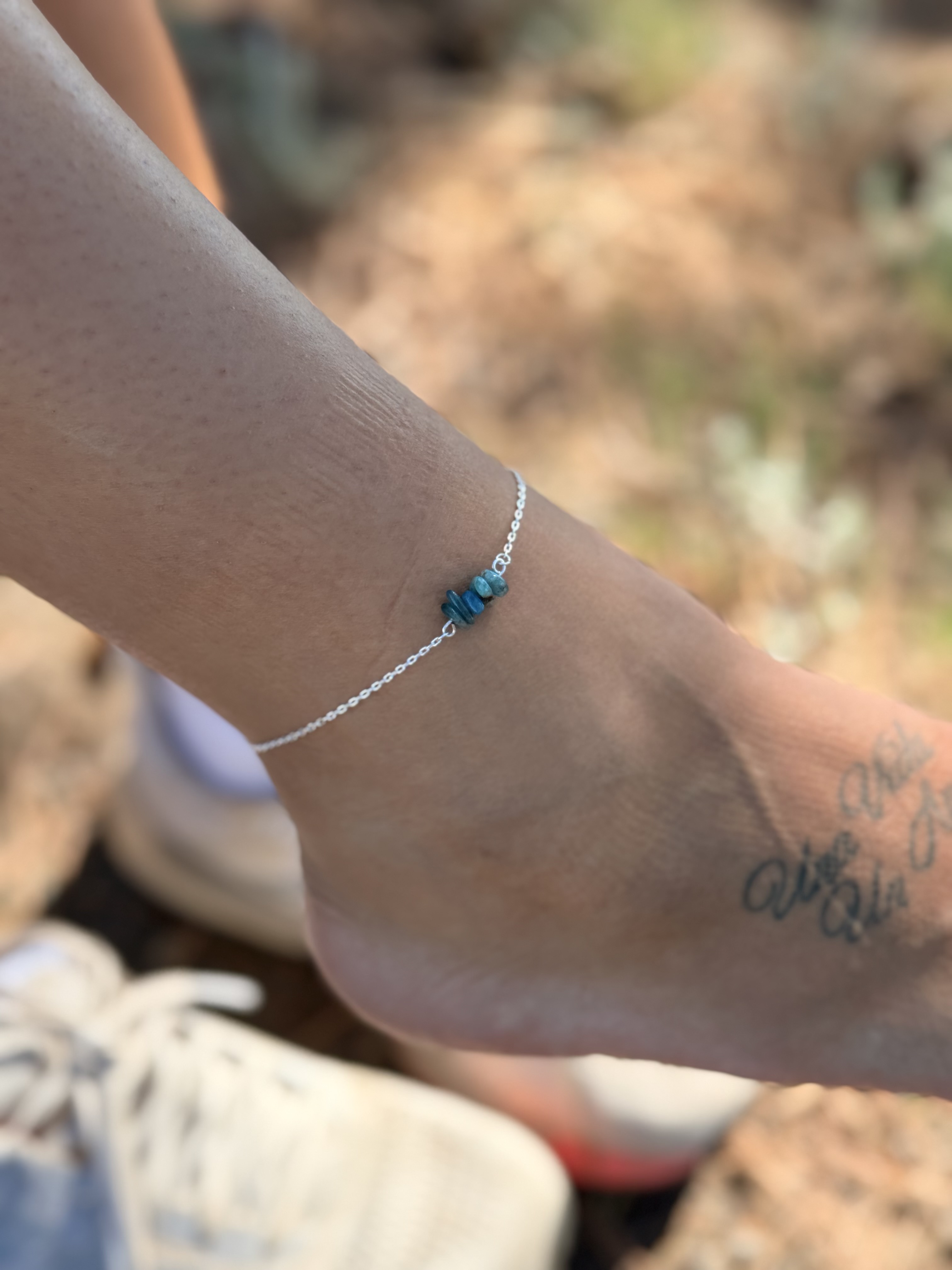 Handmade anklet